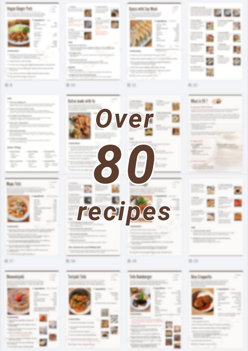 Japan Plant-Based Recipe eBook + Starter Kit