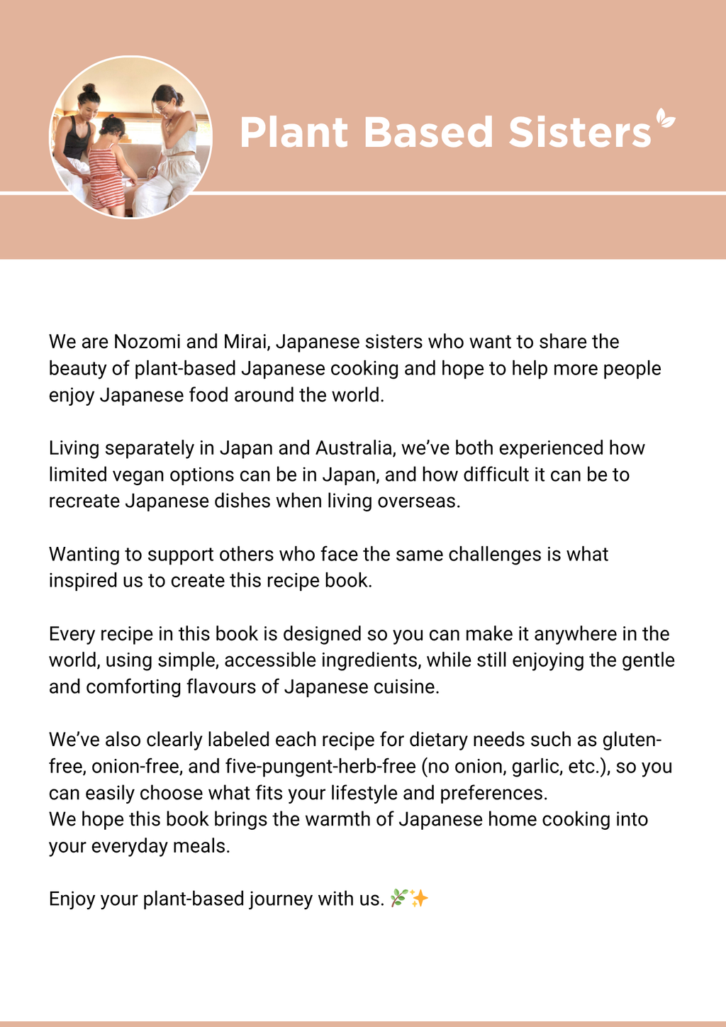 Japan Plant Based Recipe eBook