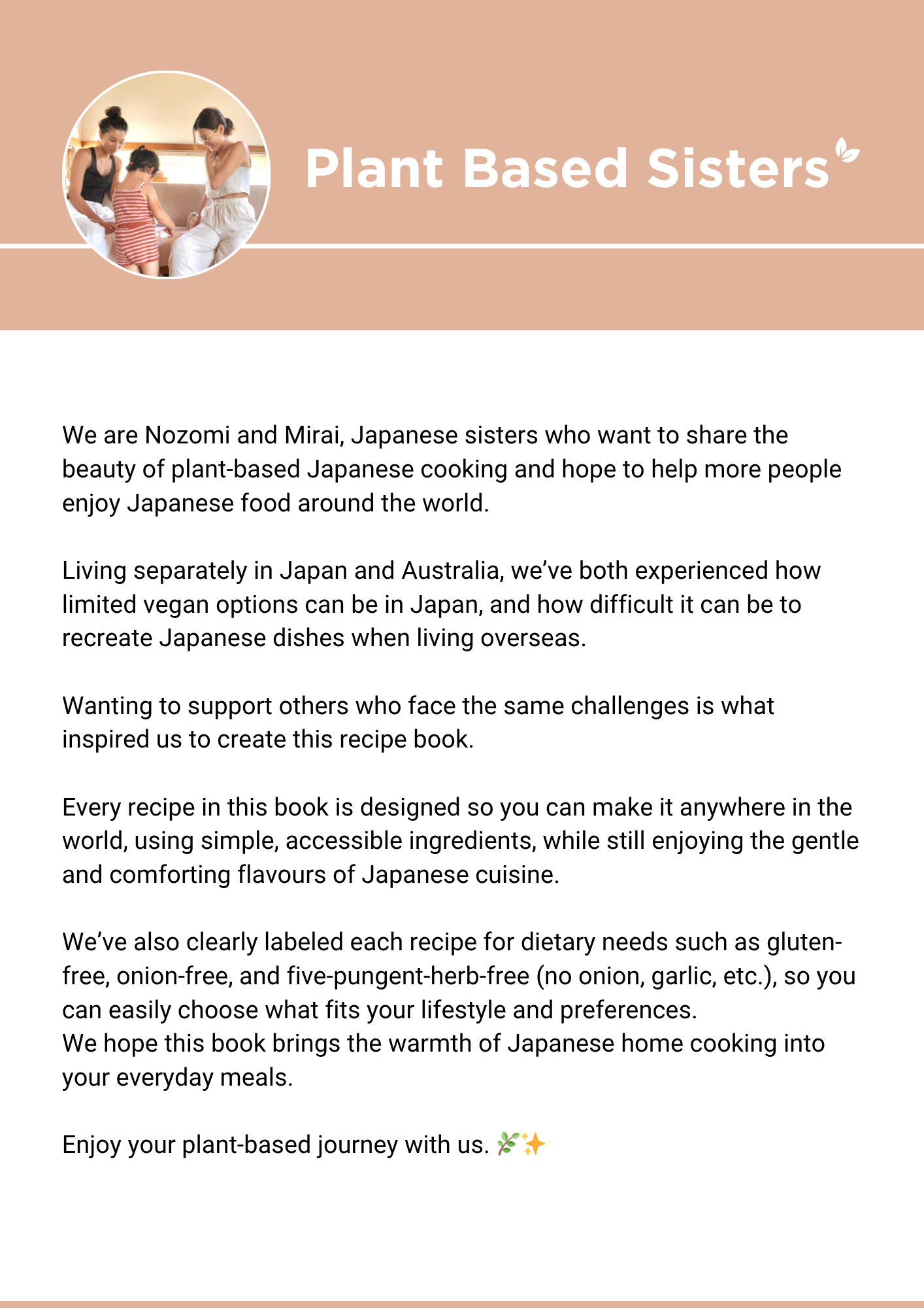 Japan Plant Based Recipe eBook