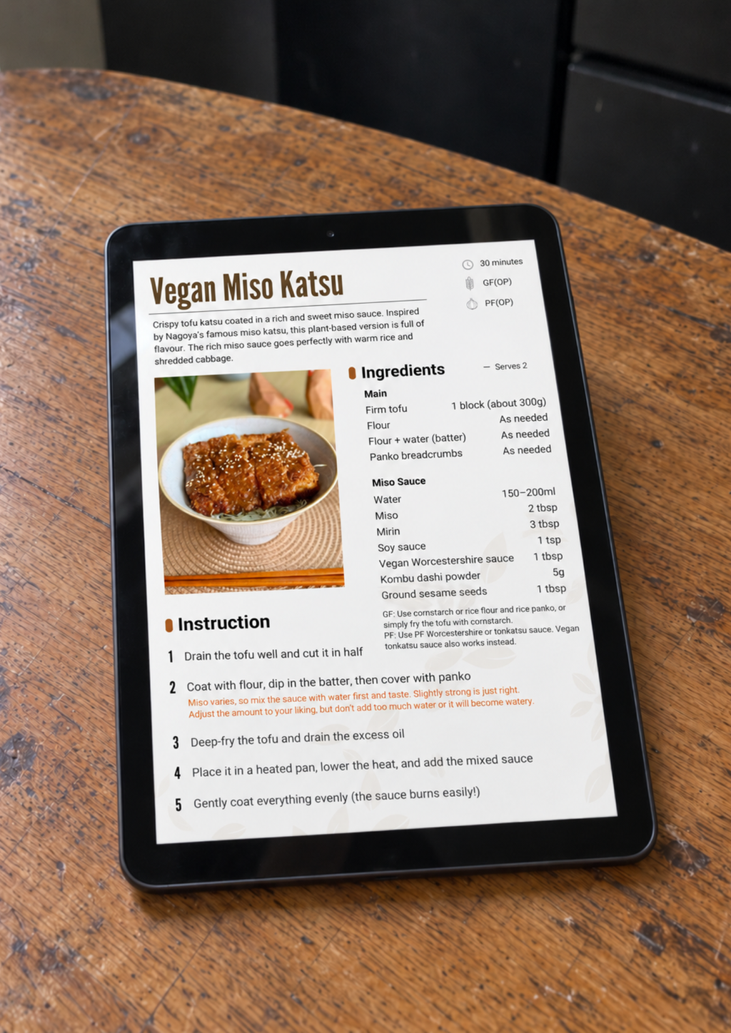 Japan Plant-Based Recipe eBook – RECIPE BOOK ONLY